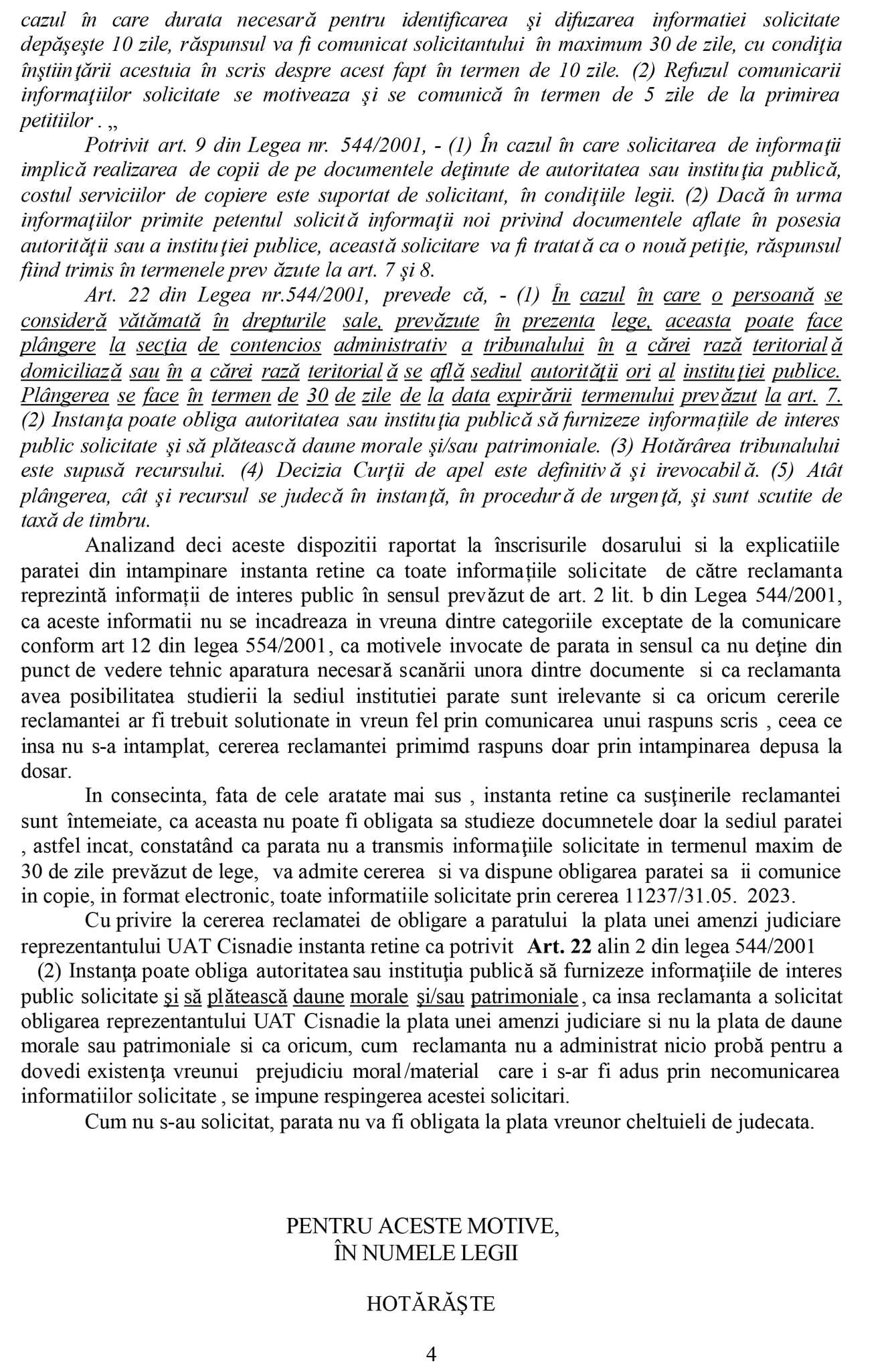 Lupta pentru transparență: Cum am obținut documentația privind asfaltarea străzilor din Cisnădie