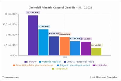 Unde se duc banii Cisnădiei?